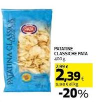 Offerta per Pata - Patatine Classiche  a 2,39€ in Ipercoop
