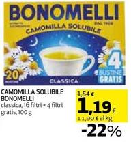 Offerta per Bonomelli - Camomilla Solubile a 1,19€ in Extracoop