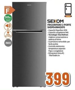 Offerta per Sekom - Frigorifero 2 Porte SHDP541NM2XFO a 399€ in Ipercoop
