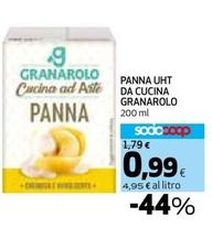 Offerta per Granarolo - Panna UHT Da Cucina a 0,99€ in Ipercoop