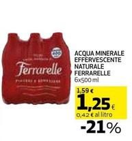 Offerta per Ferrarelle - Acqua Minerale Effervescente Naturale a 1,25€ in Coop