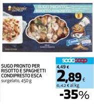 Offerta per  Esca - Sugo Pronto Per Risotto E Spaghetti Condipresto a 2,89€ in Extracoop