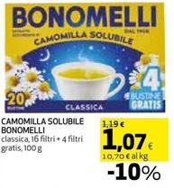 Offerta per Bonomelli - Camomilla Solubile a 1,07€ in Coop