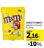 Offerta per M&m's - Confetti a 2,16€ in Ipercoop