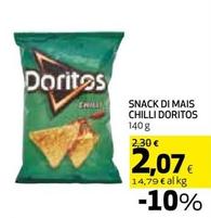 Offerta per Doritos - Snack Di Mais Chilli a 2,07€ in Ipercoop