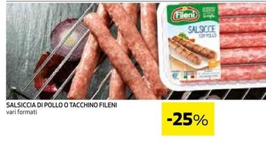 Offerta per Fileni - Salsiccia Di Pollo O Tacchino in Ipercoop