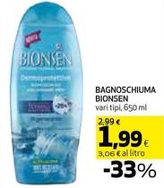 Offerta per Bionsen - Bagnoschiuma a 1,99€ in Coop