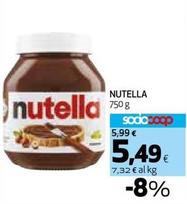 Offerta per Nutella a 5,49€ in Ipercoop