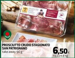 Offerta per San Patrignano - Prosciutto Crudo Stagionato a 6,5€ in Coop