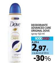 Offerta per Dove - Deodorante Advanced Care Original a 2,97€ in Coop