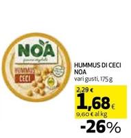 Offerta per Noa - Hummus Di Ceci a 1,68€ in Coop