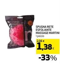 Offerta per Martini - Spugna Rete Esfoliante Massage a 1,38€ in Coop