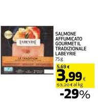 Offerta per Labeyrie - Salmone Affumicato Gourmet Il Tradizionale a 3,99€ in Coop