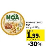 Offerta per Noa - Hummus Di Ceci a 1,99€ in Coop