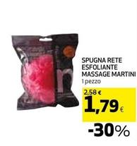 Offerta per Martini - Spugna Rete Esfoliante Massage a 1,79€ in Coop