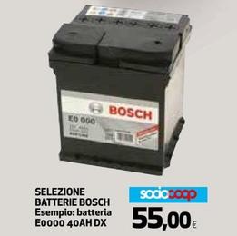 Offerta per Bosch - Selezione Batterie a 55€ in Ipercoop