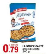 Offerta per La Stuzzicante - Arachidi Salate a 0,79€ in Crai