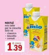 Offerta per Nestlè - Mio Latte Per La Crescita a 1,39€ in Crai