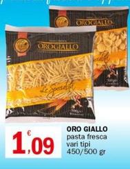 Offerta per Orogiallo - Pasta Fresca a 1,09€ in Crai