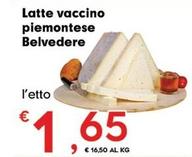 Offerta per Belvedere - Latte Vaccino Piemontese a 1,65€ in Despar
