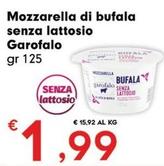 Offerta per Garofalo - Mozzarella Di Bufala Senza Lattosio a 1,99€ in Despar