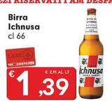 Offerta per Ichnusa - Birra a 1,39€ in Despar