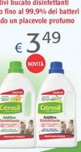 Offerta per Citrosil - Disinfettante a 3,49€ in Acqua & Sapone