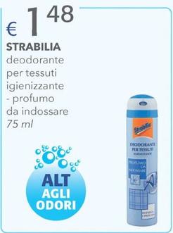 Offerta per Strabilia Deodorante Per Tessuti Igienizzante / Profumo Da Indossare a 1,48€ in Acqua & Sapone