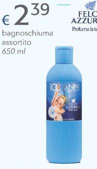 Offerta per Felce Azzurra - Bagnoschiuma a 2,39€ in Acqua & Sapone