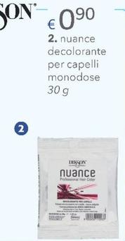 Offerta per Dikson - Nuance Decolorante Per Capelli Monodose a 0,9€ in Acqua & Sapone