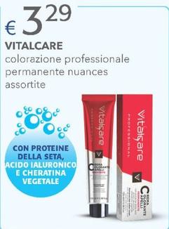 Offerta per Vitalcare - Colorazione Professionale Permanente Nuances a 3,29€ in Acqua & Sapone