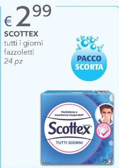 Offerta per Scottex - Tutti I Giorni Fazzoletti a 2,99€ in Acqua & Sapone