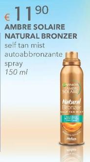 Offerta per Garnier - Ambre Solaire Natural Bronzer a 11,9€ in Acqua & Sapone