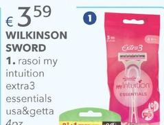 Offerta per Wilkinson Sword - Rasoi My Intuition Extra3 Essentials Usa & Getta a 3,59€ in Acqua & Sapone