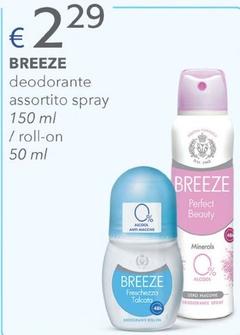 Offerta per Breeze - Deodorante Spray a 2,29€ in Acqua & Sapone