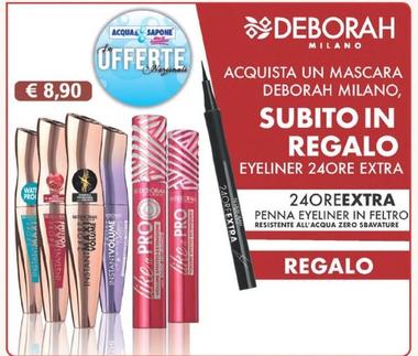Offerta per Deborah - Eyeliner 24 Ore Extra a 8,9€ in Acqua & Sapone