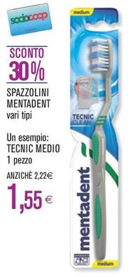 Offerta per Mentadent - Spazzolini a 1,55€ in Coop