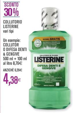 Offerta per Listerine - Collutorio a 4,38€ in Ipercoop