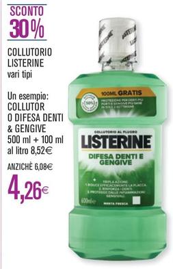 Offerta per Listerine - Collutorio a 4,26€ in Ipercoop