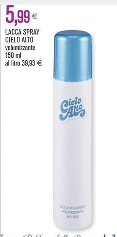 Offerta per Cielo Alto - Lacca Spray a 5,99€ in Ipercoop