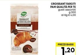 Offerta per Croissant a 1,2€ in Pam