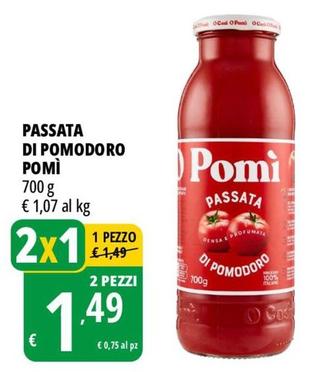 Offerta per Pomì - Passata Di Pomodoro a 1,49€ in Tigros