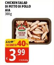 Offerta per Aia - Chicken Salad Di Petto Di Pollo a 3,99€ in Tigros