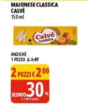 Offerta per Calvè - Maionese Classica a 2€ in Tigros