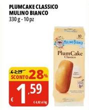 Offerta per Mulino Bianco - Plumcake Classico a 1,59€ in Tigros