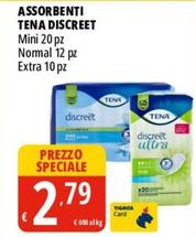 Offerta per Tena - Assorbenti Discreet a 2,79€ in Tigros