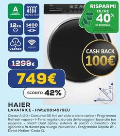 Offerta per Haier - Lavatrice-HW120B14979EU  a 749€ in Euronics