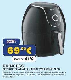 Offerta per Princess - Friggitrice Ad Aria-Aerofryer Xxl 182055 a 69,9€ in Euronics