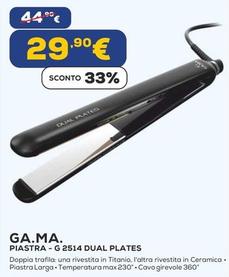 Offerta per Ga.ma - Piastra G 2514 Dual Plates a 29,9€ in Euronics