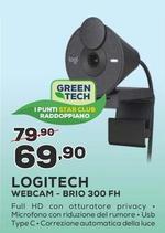 Offerta per Logitech - Webcam - Brio 300 FH a 69,9€ in Euronics